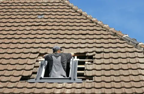 Pose de velux - Diges